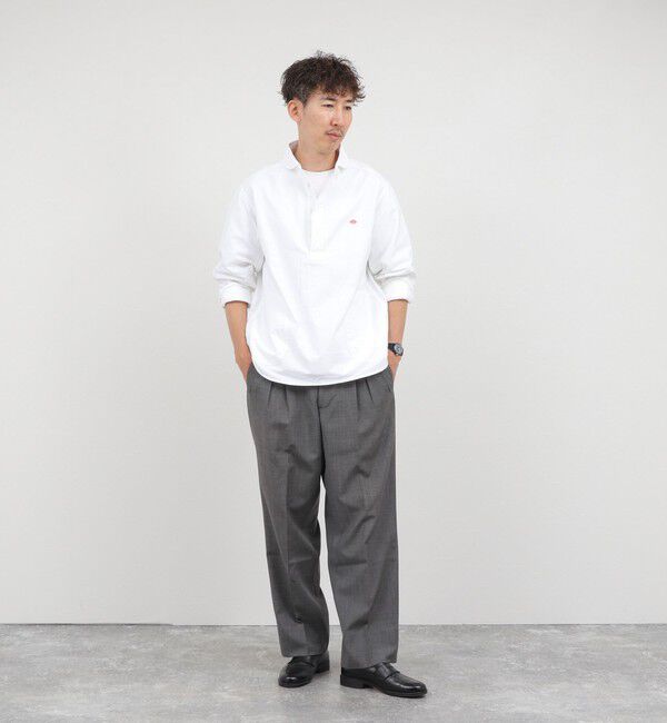 NOLLEY'S goodman「【DANTON/ダントン】ROUND COLLAR P/O SHIRT（DT-B0282 SOX）」|シャツ・ブラウス|