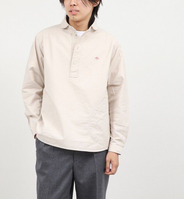 NOLLEY'S goodman「【DANTON/ダントン】ROUND COLLAR P/O SHIRT（DT-B0282 SOX）」|シャツ・ブラウス|