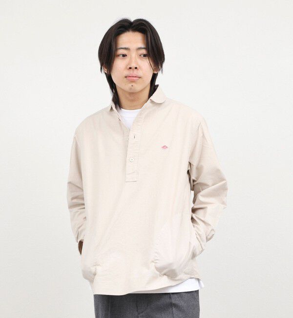 NOLLEY'S goodman「【DANTON/ダントン】ROUND COLLAR P/O SHIRT（DT-B0282 SOX）」|シャツ・ブラウス|