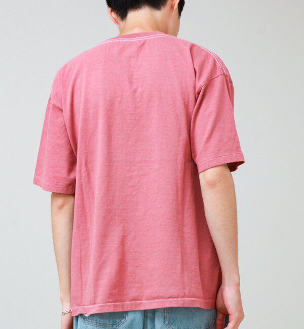 GLOSTER「【SCREEN STARS/スクリーンスターズ】杢ボディ染め 配色ロゴ クルーネックカラーＴシャツ」|Tシャツ・カットソー|