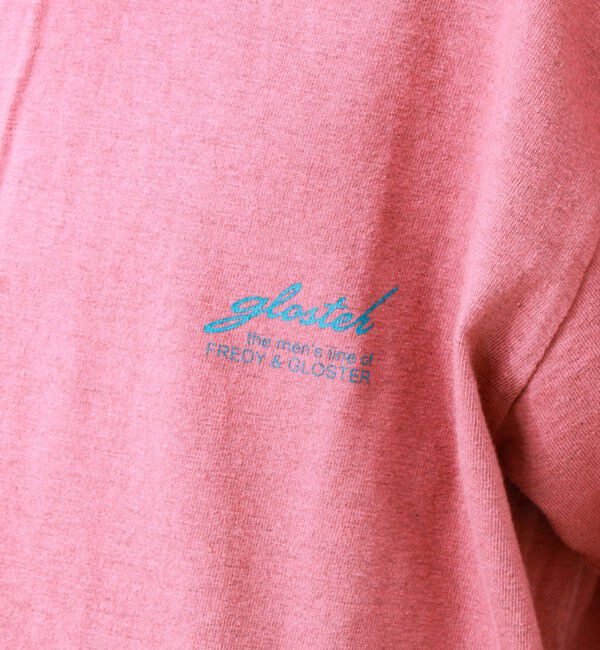 GLOSTER「【SCREEN STARS/スクリーンスターズ】杢ボディ染め 配色ロゴ クルーネックカラーＴシャツ」|Tシャツ・カットソー|