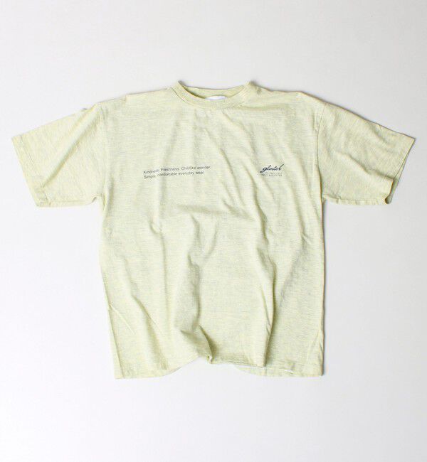 GLOSTER「【SCREEN STARS/スクリーンスターズ】杢ボディ染め 配色ロゴ クルーネックカラーＴシャツ」|Tシャツ・カットソー|