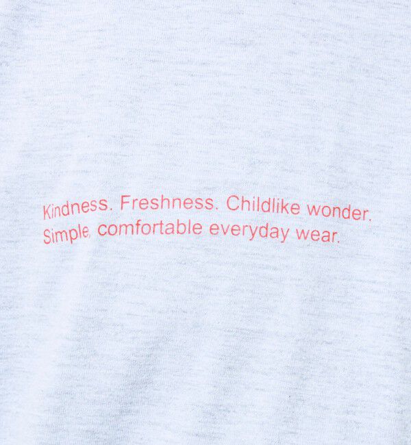 GLOSTER「【SCREEN STARS/スクリーンスターズ】杢ボディ染め 配色ロゴ クルーネックカラーＴシャツ」|Tシャツ・カットソー|