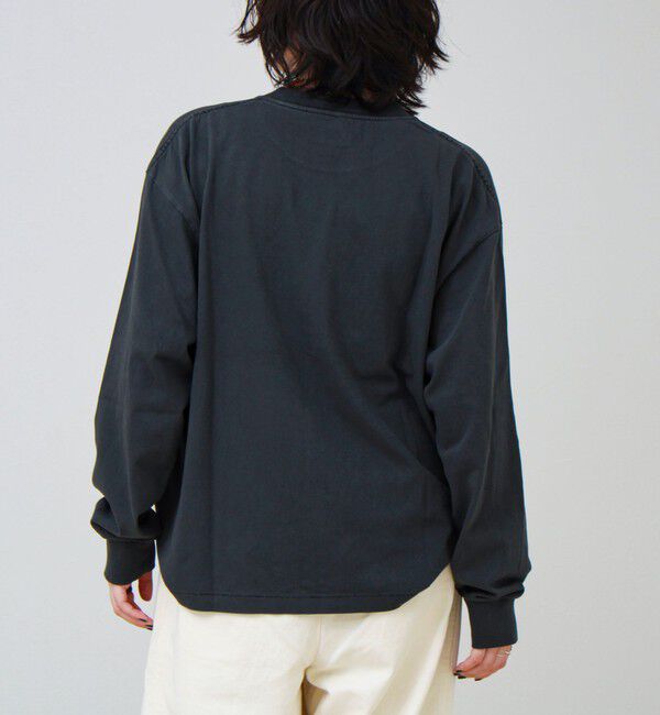 GLOSTER「【WEB限定】【人気シリーズ】【DOG&CAT】犬猫ピグメントロンT」|Tシャツ・カットソー|