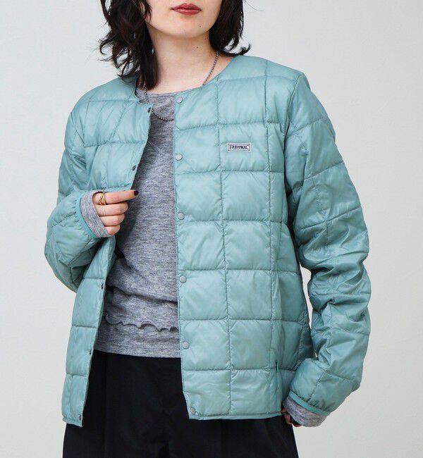 GLOSTER「【TAION/タイオン】FREDYMAC別注 クルーネックインナーダウン」|ダウン|