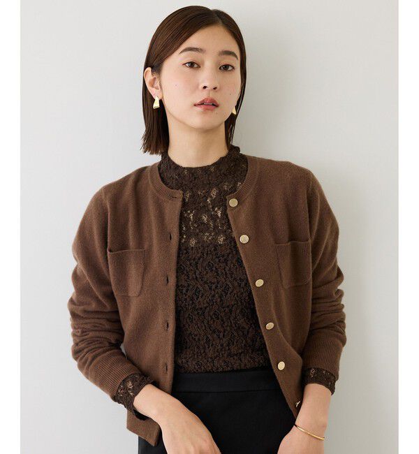 ROPE「【J'aDoRe・一部店舗限定サイズ】カムイレースハイネックカットソー/イージーケア」|Tシャツ・カットソー|