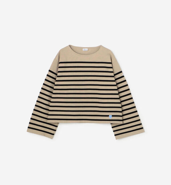 ORCIVAL「ORCIVAL | ラッセル ボートネック ワイドセーラーTシャツ WOMEN」|Tシャツ・カットソー|