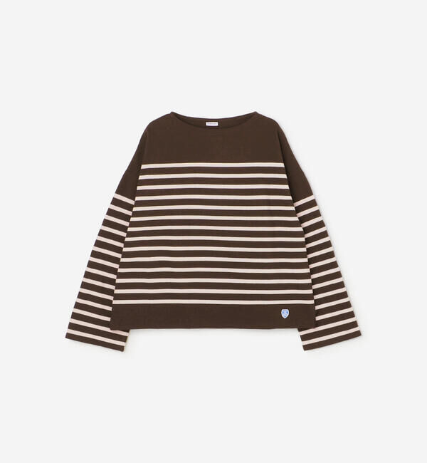 ORCIVAL「ORCIVAL | ラッセル ボートネック ワイドセーラーTシャツ WOMEN」|Tシャツ・カットソー|