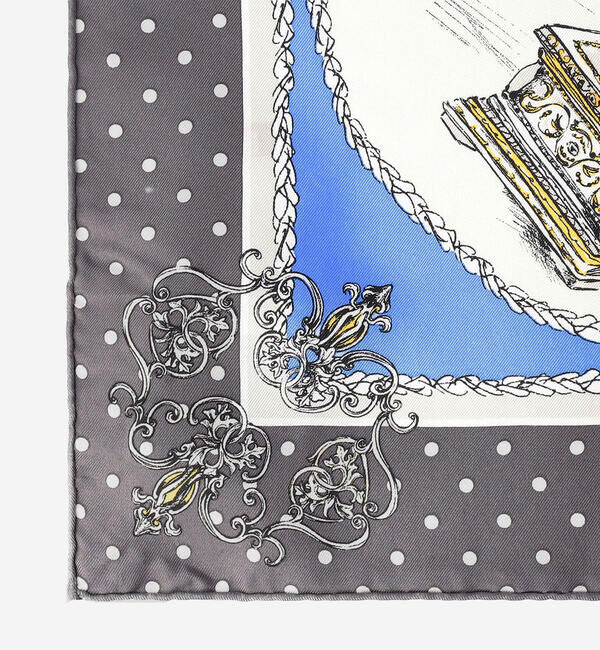  「manipuri | シルクスカーフ アールレヴリ 65&times;65 WOMEN」|バンダナ・スカーフ|