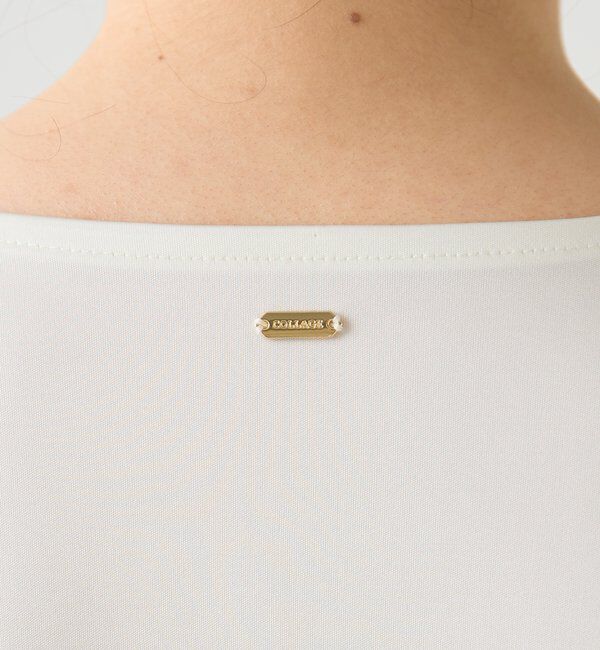  「【伸びるサテン素材/吸湿速乾/インナーにも◎】ストレッチサテンTシャツ」|Tシャツ・カットソー|