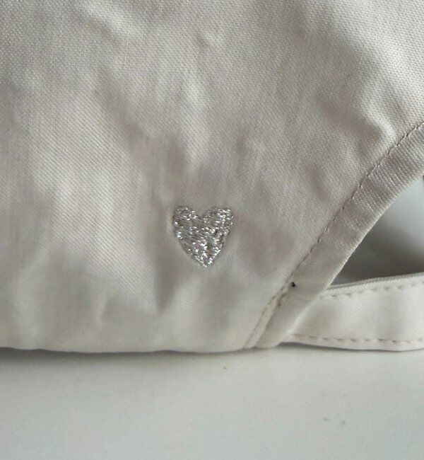  「【SAKURA企画】【WEB限定】 UVカットハート刺繍キャップ」|ハット|