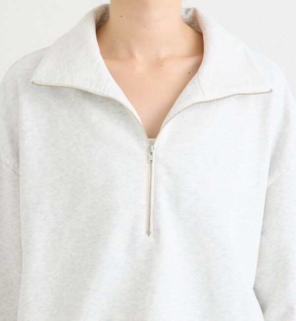  「【A・MONN】ZIP SWEAT プルオーバー【セットアップ可】」|Tシャツ・カットソー|
