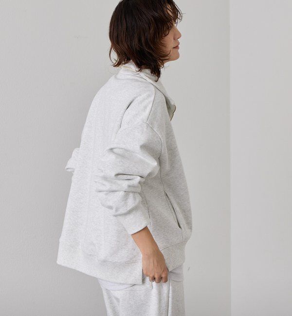  「【A・MONN】ZIP SWEAT プルオーバー【セットアップ可】」|Tシャツ・カットソー|