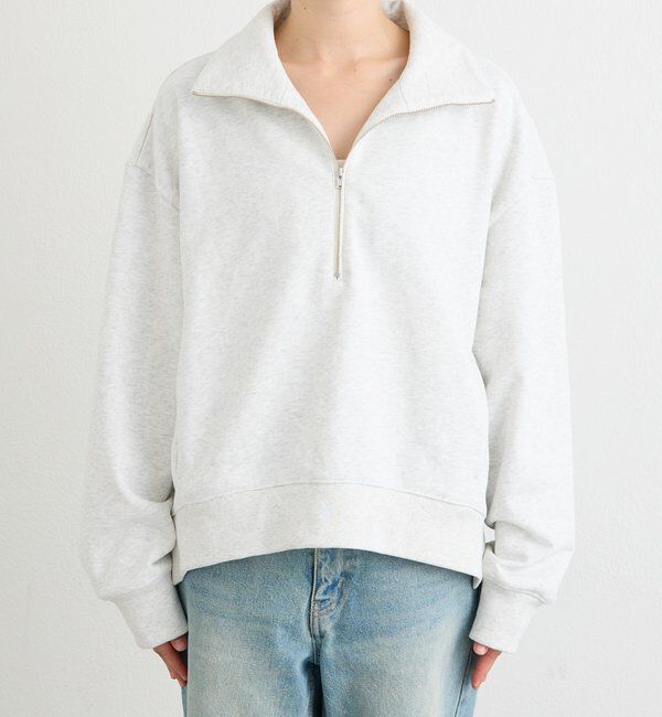  「【A・MONN】ZIP SWEAT プルオーバー【セットアップ可】」|Tシャツ・カットソー|