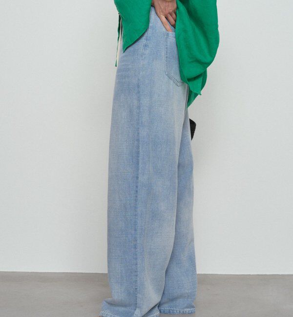  「ライトドロストデニムパンツ」|デニム|