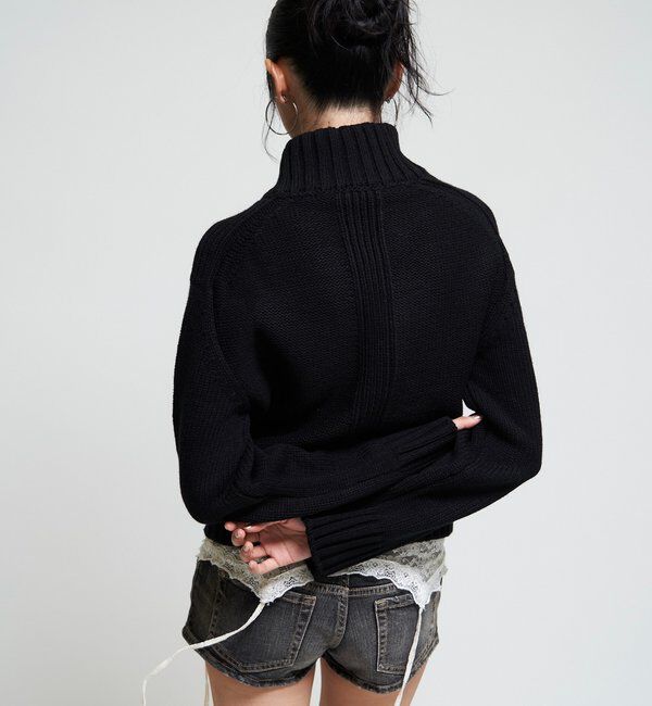  「【26AW LOOK掲載品番】ヘリテージWボタンニット」|ニット・セーター|