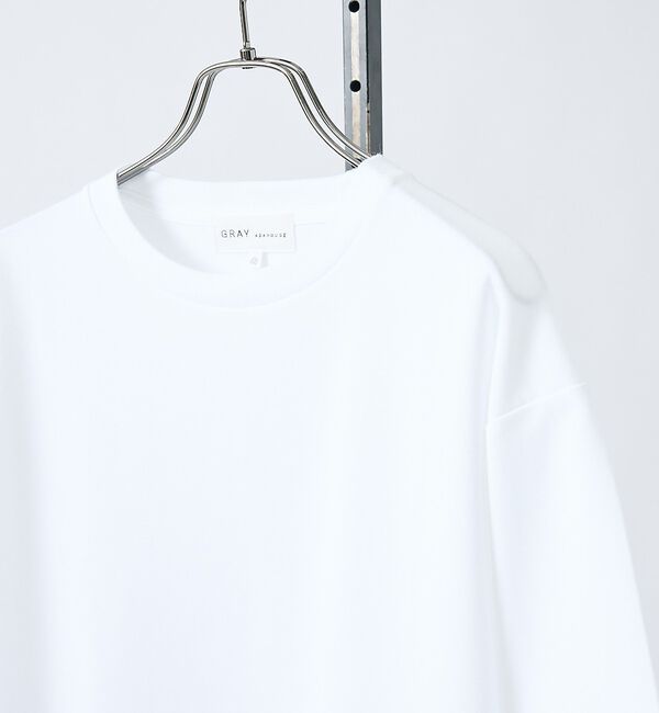 ABAHOUSE「【抗菌防臭/UVカット】シルキーポンチ 半袖Tシャツ」|Tシャツ・カットソー|