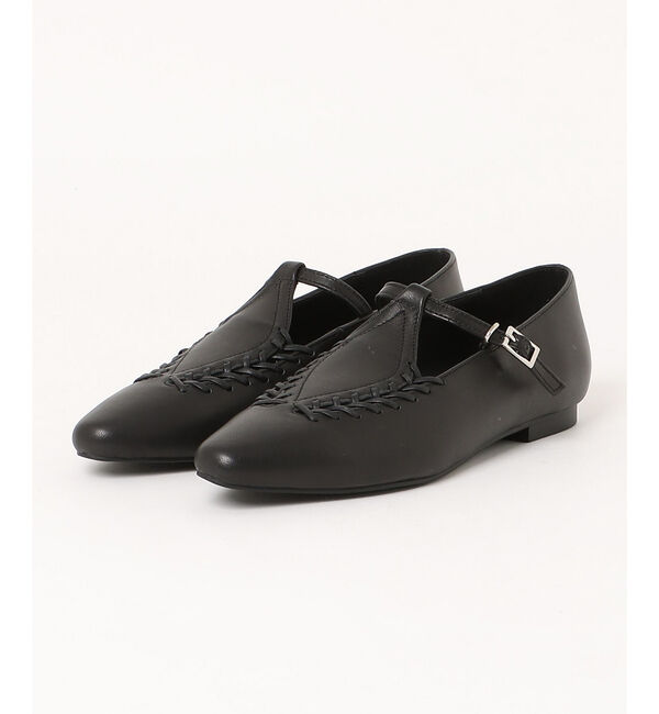 Rouge vif「【REMME/レメ】レースアップレザーシューズ」|その他|ブラック