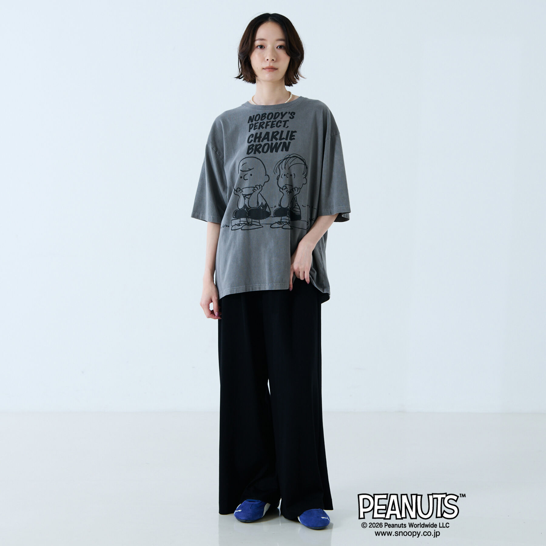 Rouge vif「【JOHNBULL/ジョンブル】PEANUTS プリントTシャツ / スヌーピー」|Tシャツ・カットソー|