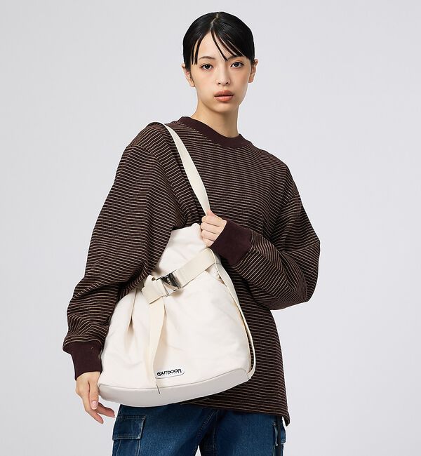 Rouge vif「【OUTDOOR PRODUCTS / アウトドアプロダクツ】2WAY巾着ベルト」|ショルダー・メッセンジャー|