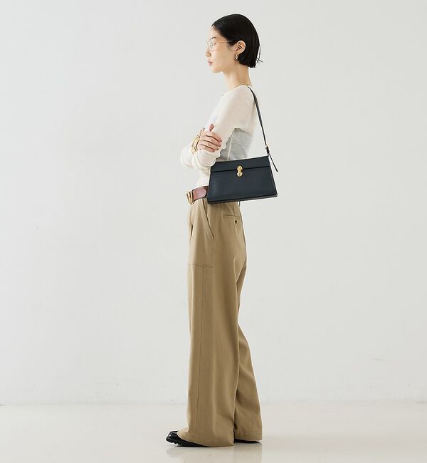The Store by C' 「【COCUCA】ウールシフォンリブプルオーバー」|Tシャツ・カットソー|