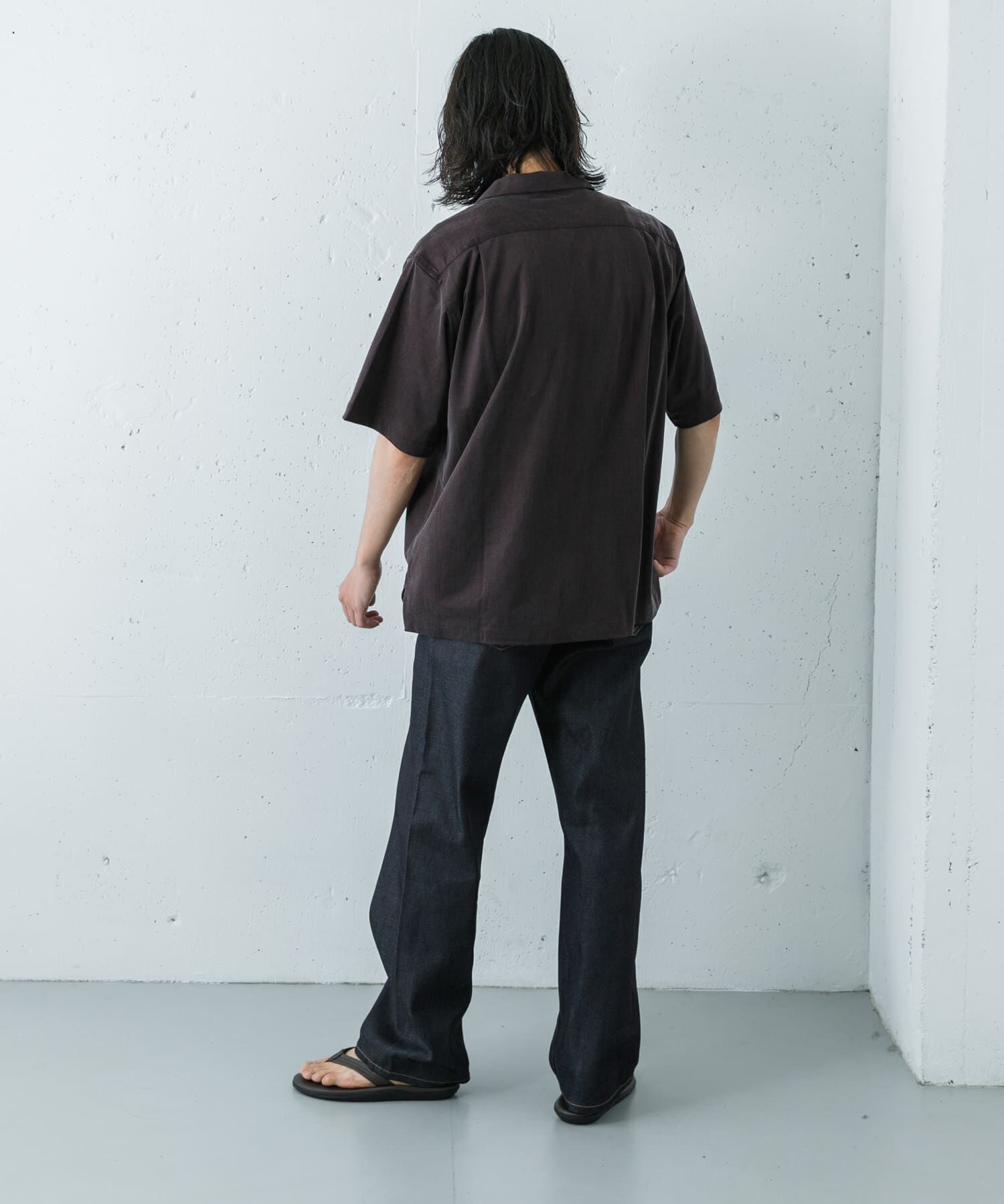 URBAN RESEARCH「SHIOTA　スーピマDENIM PANTSワイド#BOB」|デニム|