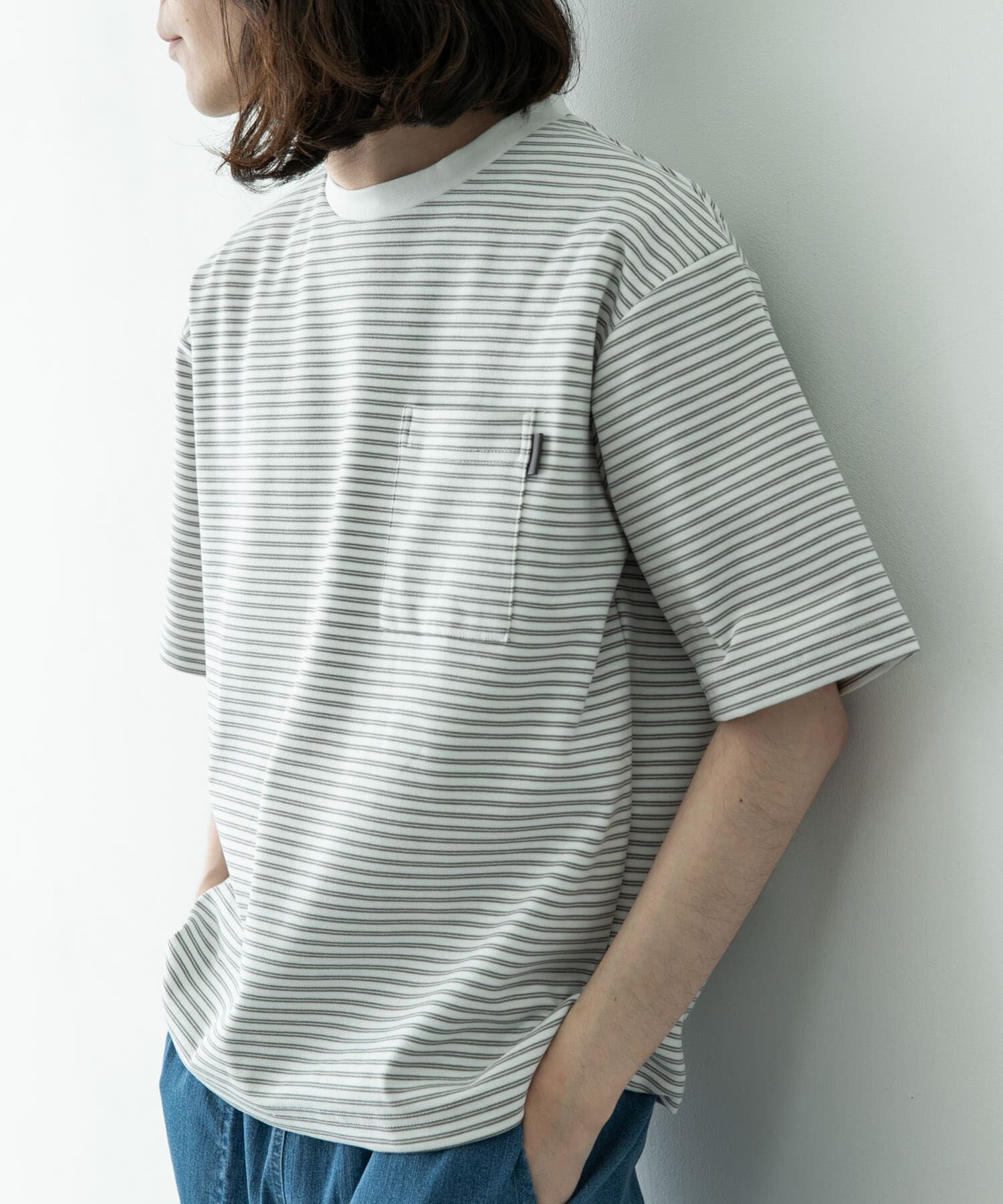 Sonny Label 「ポンチポケット付ショートスリーブTシャツ」|Tシャツ・カットソー|