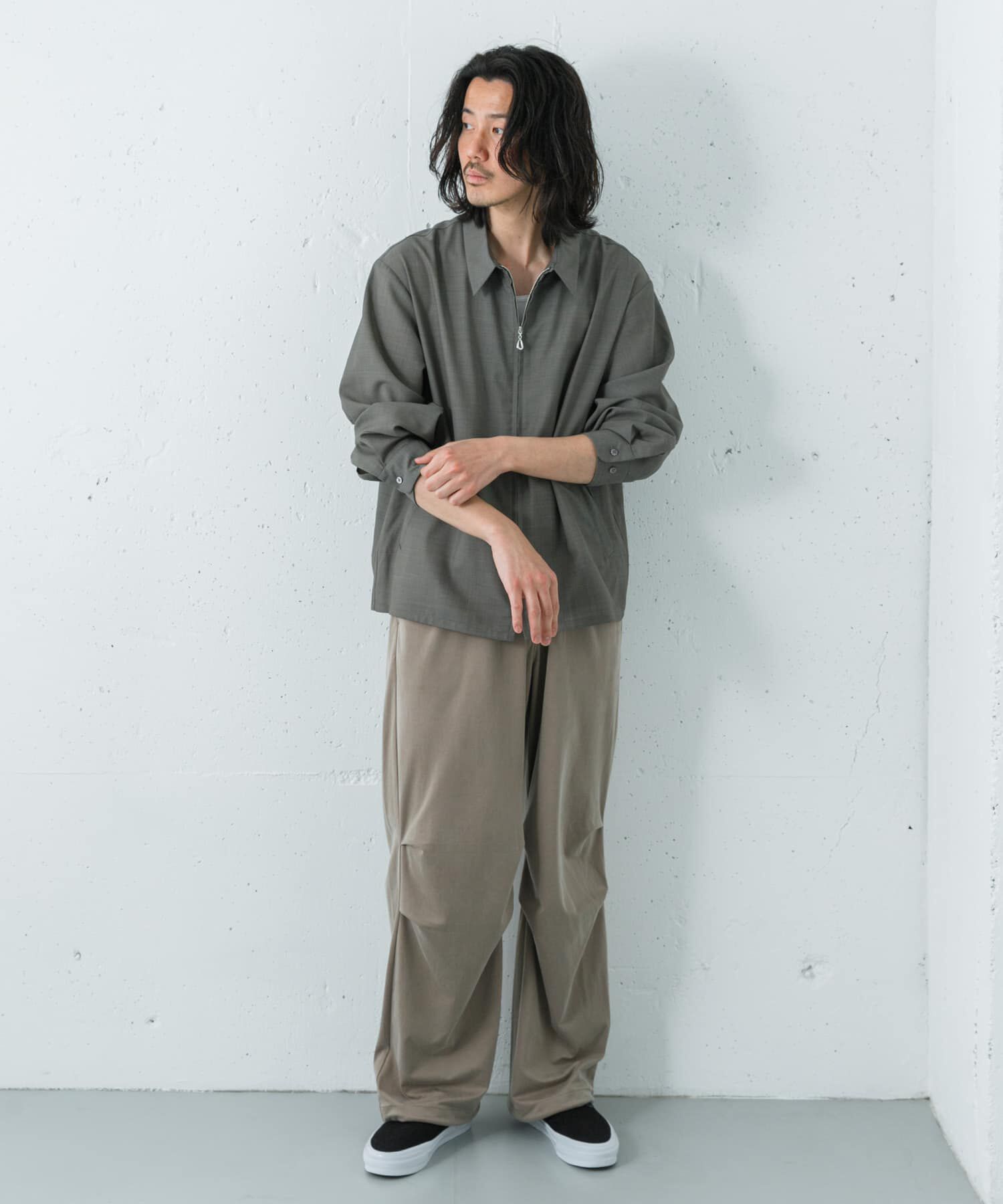 URBAN RESEARCH「『洗濯可/防シワ/接触冷感』WASHABLE WOOL SPORTS JACKET」|ブルゾン・スタジャン|