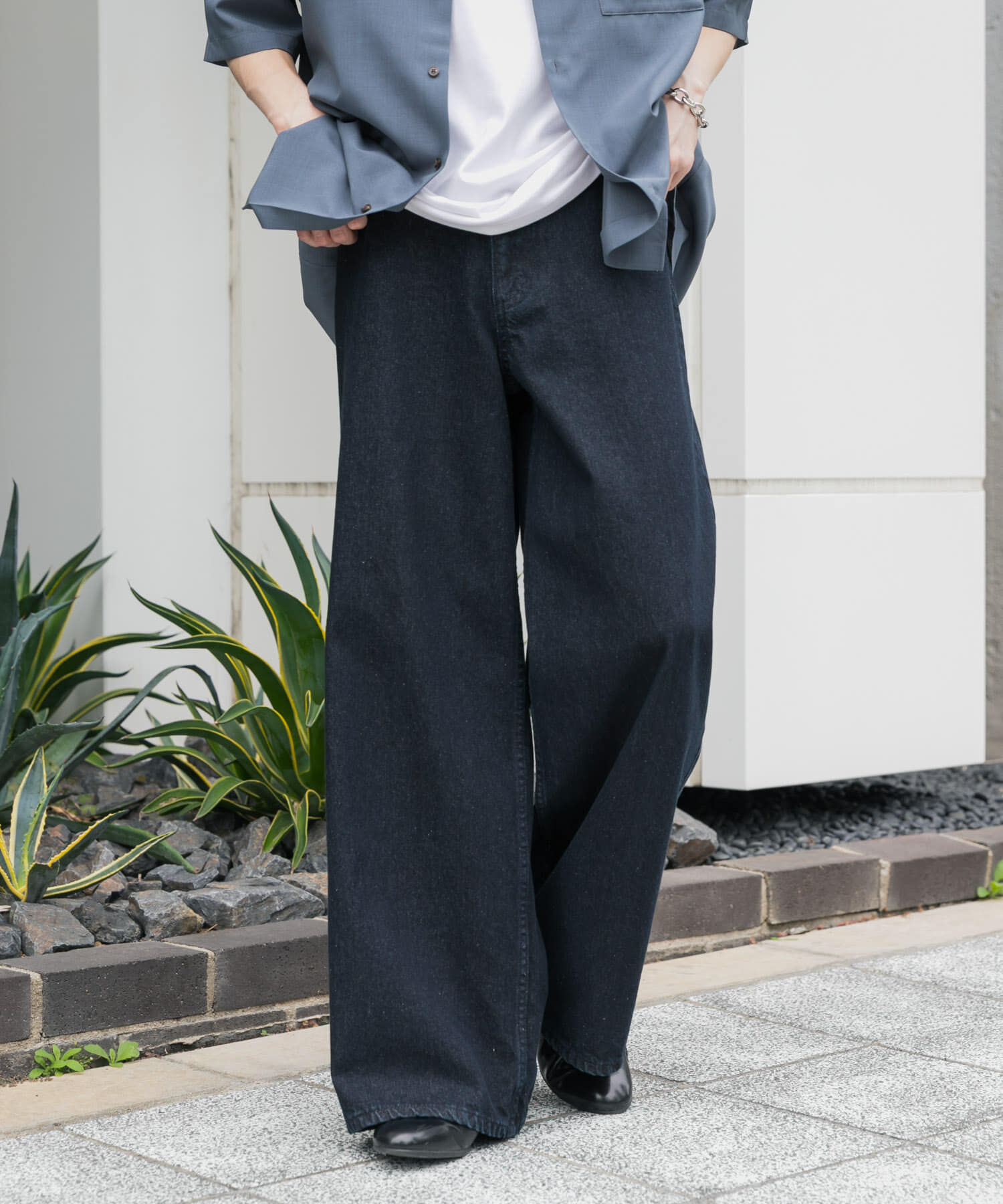 SENSE OF PLACE by URBAN RESEARCH「『一部WEB限定ｶﾗｰ』『ﾕﾆｾｯｸｽ』ｳﾞｨﾝﾃｰｼﾞﾗｲｸﾃﾞﾆﾑ 」|デニム|
