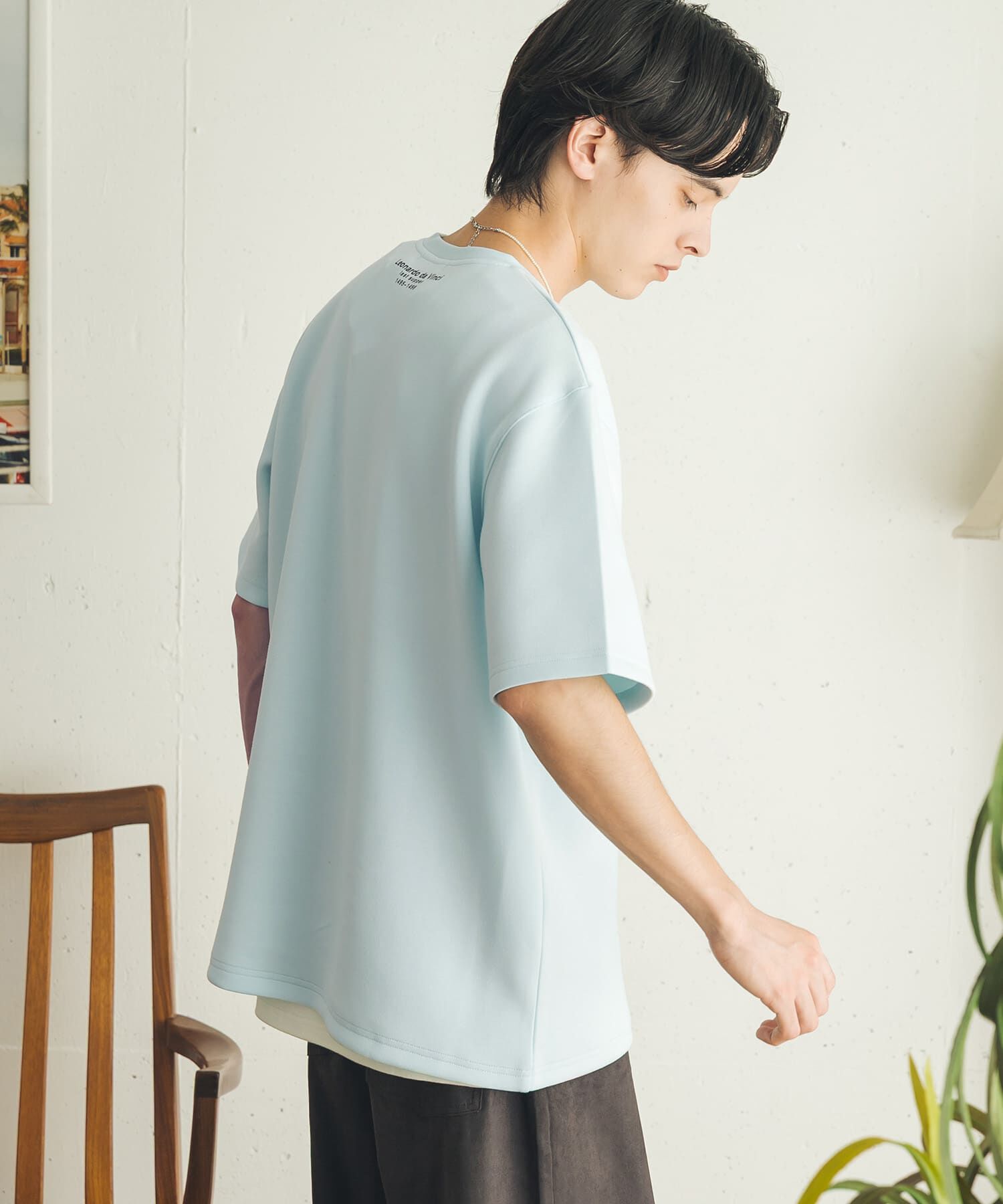 SENSE OF PLACE by URBAN RESEARCH「『別注』『イージーケア/吸水速乾/接触冷感』ART T-SHIRTS A(davinci)」|Tシャツ・カットソー|
