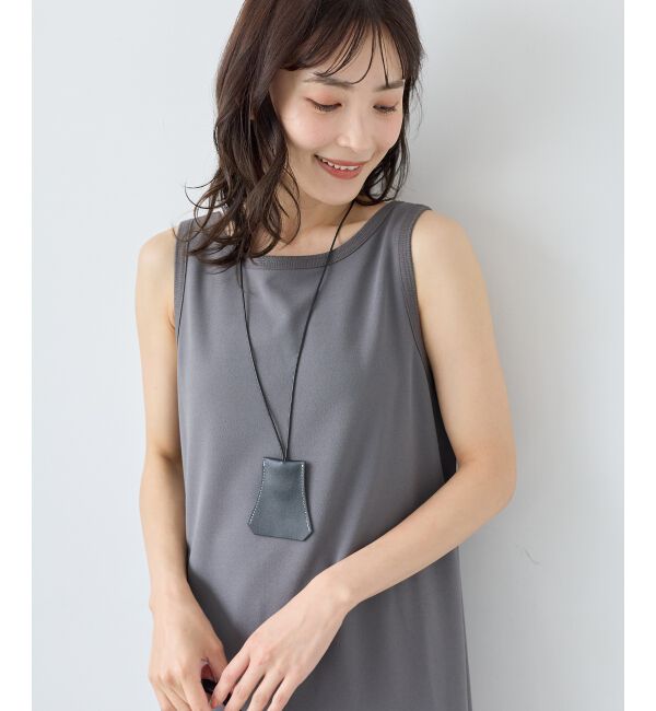  「《WEB限定》ノーマイルカットジャージータンクワンピース」|ワンピース|