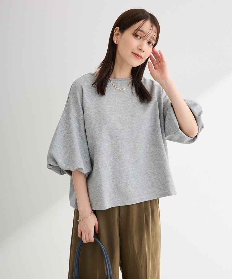 Green Parks「バルーン袖カットプルオーバー」|Tシャツ・カットソー|