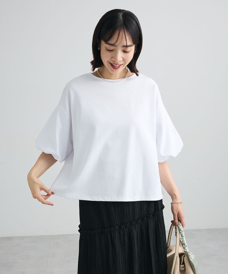 Green Parks「バルーン袖カットプルオーバー」|Tシャツ・カットソー|