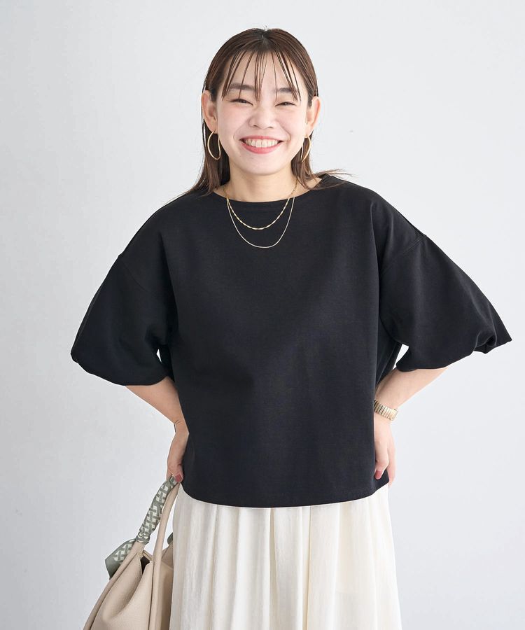 Green Parks「バルーン袖カットプルオーバー」|Tシャツ・カットソー|