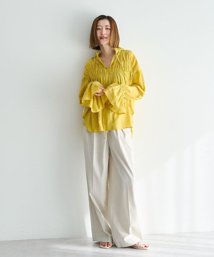 YECCA VECCA「メタルホックワイドパンツ」|その他|