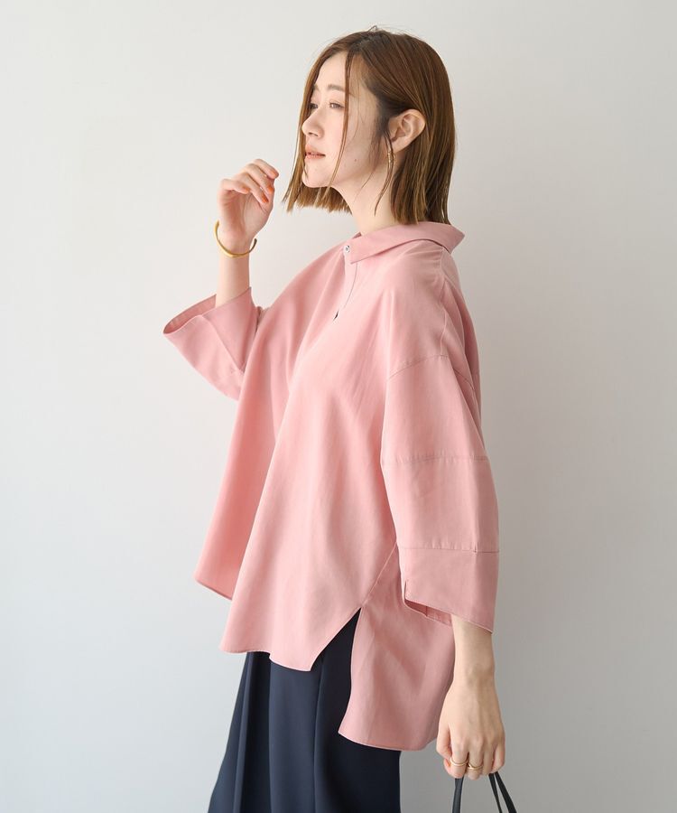 Editt by YECCA VECCA「バルーン袖スキッパーシャツ」|シャツ・ブラウス|