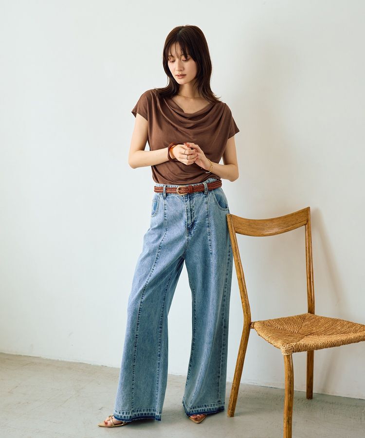 YECCA VECCA「【HADDON＆JONES】レザーメッシュベルト」|ベルト|
