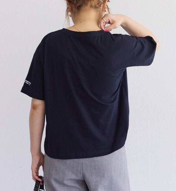  「【F&B】オーガニックコットンガーゼTシャツ」|プルオーバー|