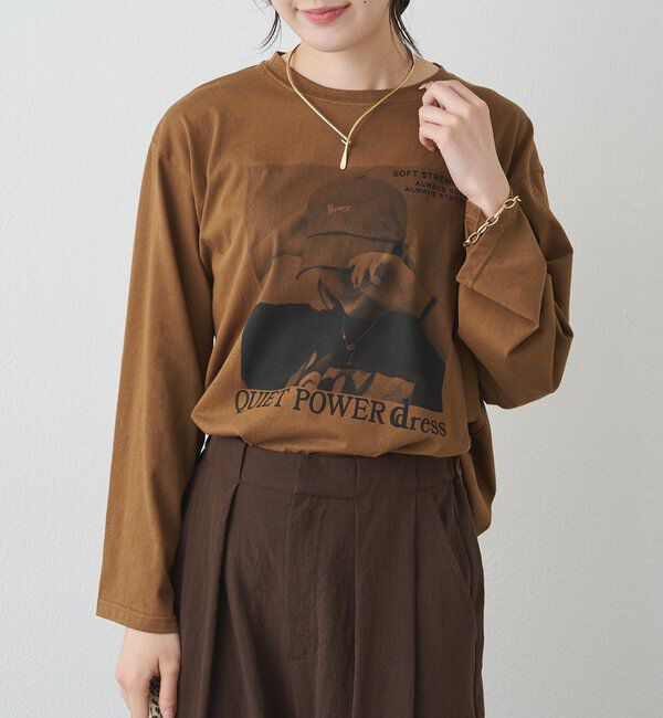  「フォトプリントロンT」|Tシャツ・カットソー|