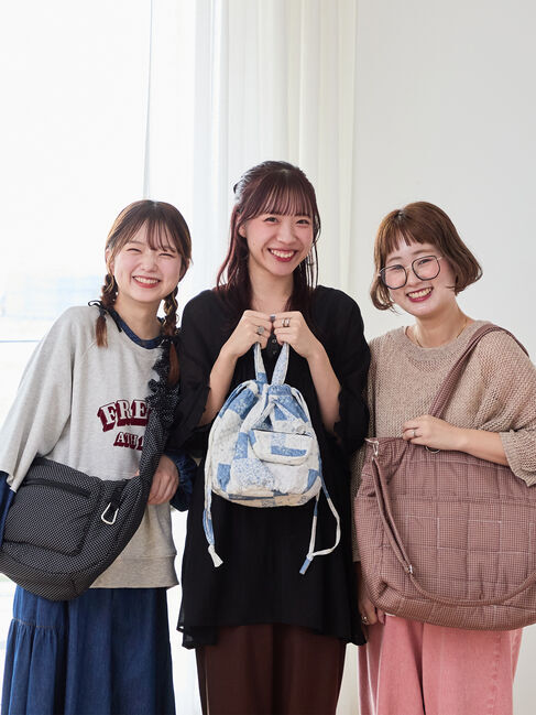Samansa Mos2「【Cross&times;Staff】ボトルポケ付/10ポケットトートbag」|その他|