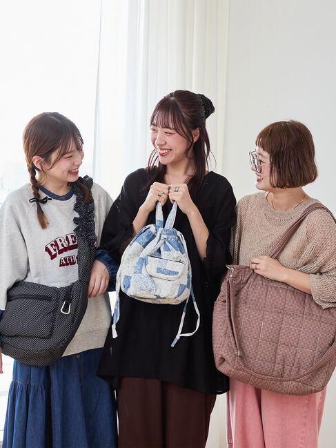 Samansa Mos2「【Cross&times;Staff】ボトルポケ付/10ポケットトートbag」|その他|