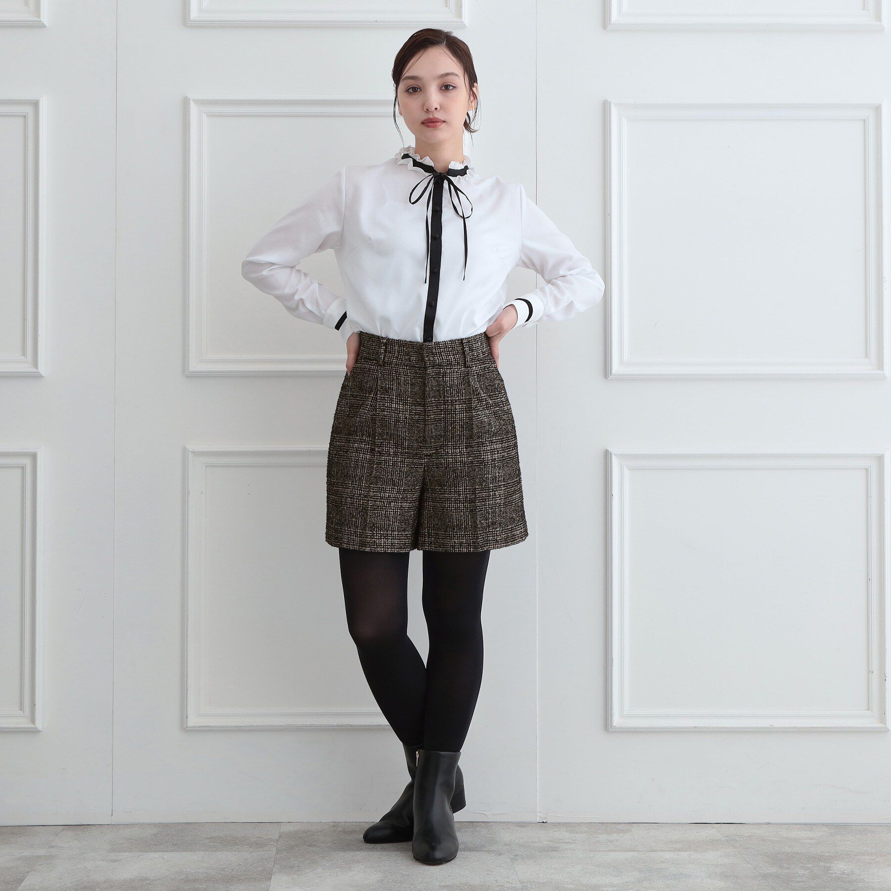 DRESSTERIOR「【セットアップ可能】ループグレンチェックショートパンツ」|その他|