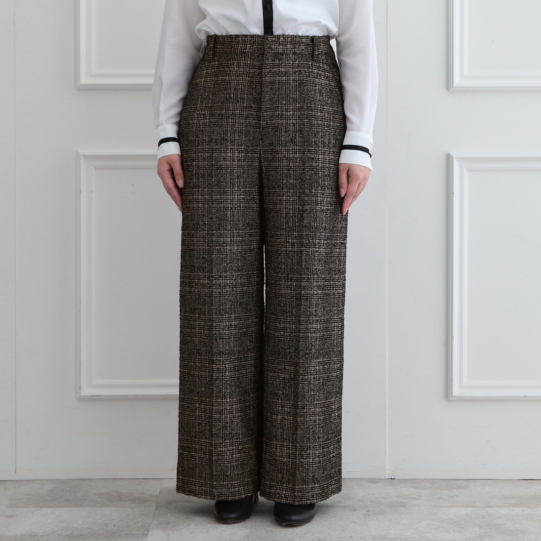 DRESSTERIOR「【セットアップ可能】ループグレンチェックワイドパンツ」|その他|