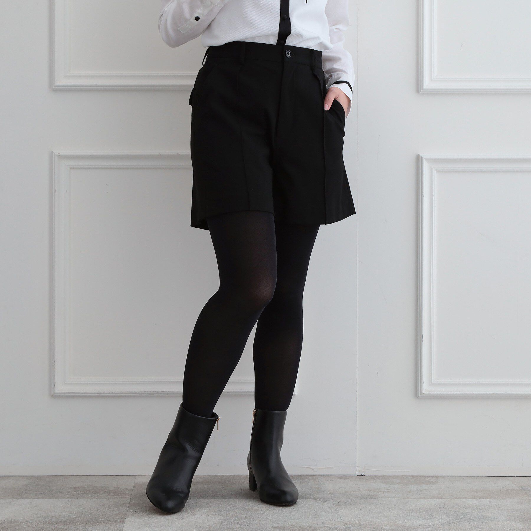 DRESSTERIOR「【セットアップ可能】ブラック ショートパンツ」|その他|