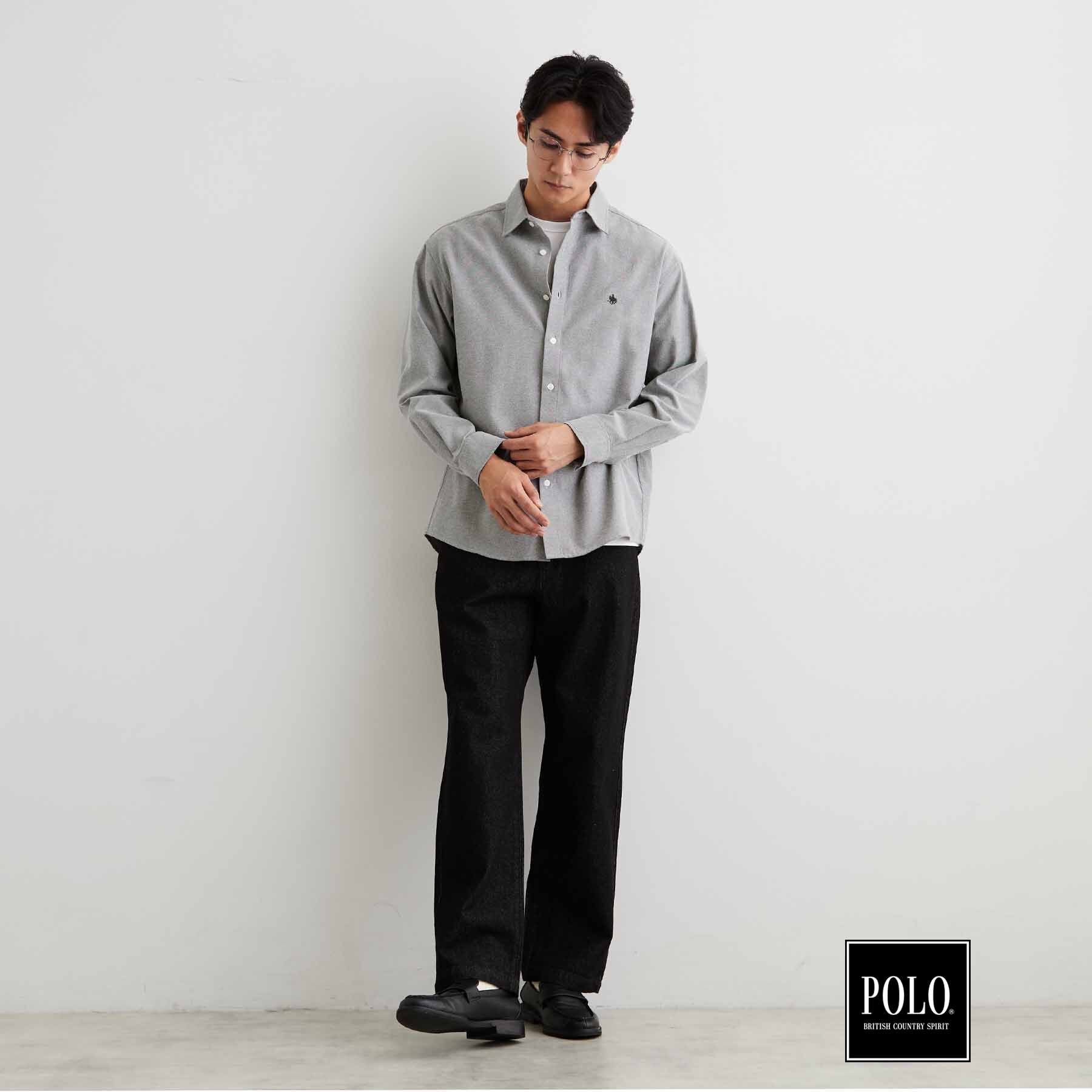 THE SHOP TK「POLO BCS/アソート長袖シャツ」|シャツ・ブラウス|