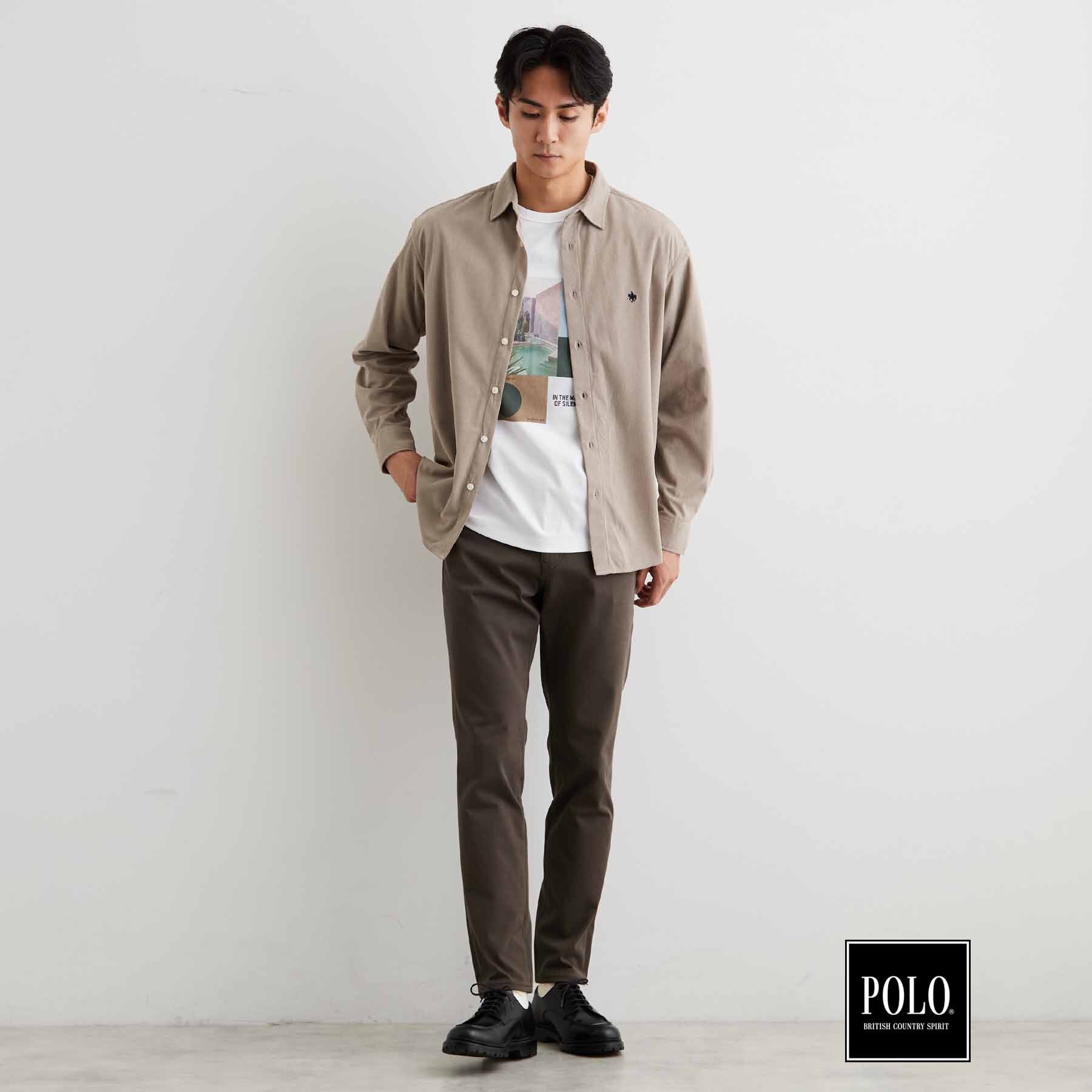 THE SHOP TK「POLO BCS/アソート長袖シャツ」|シャツ・ブラウス|