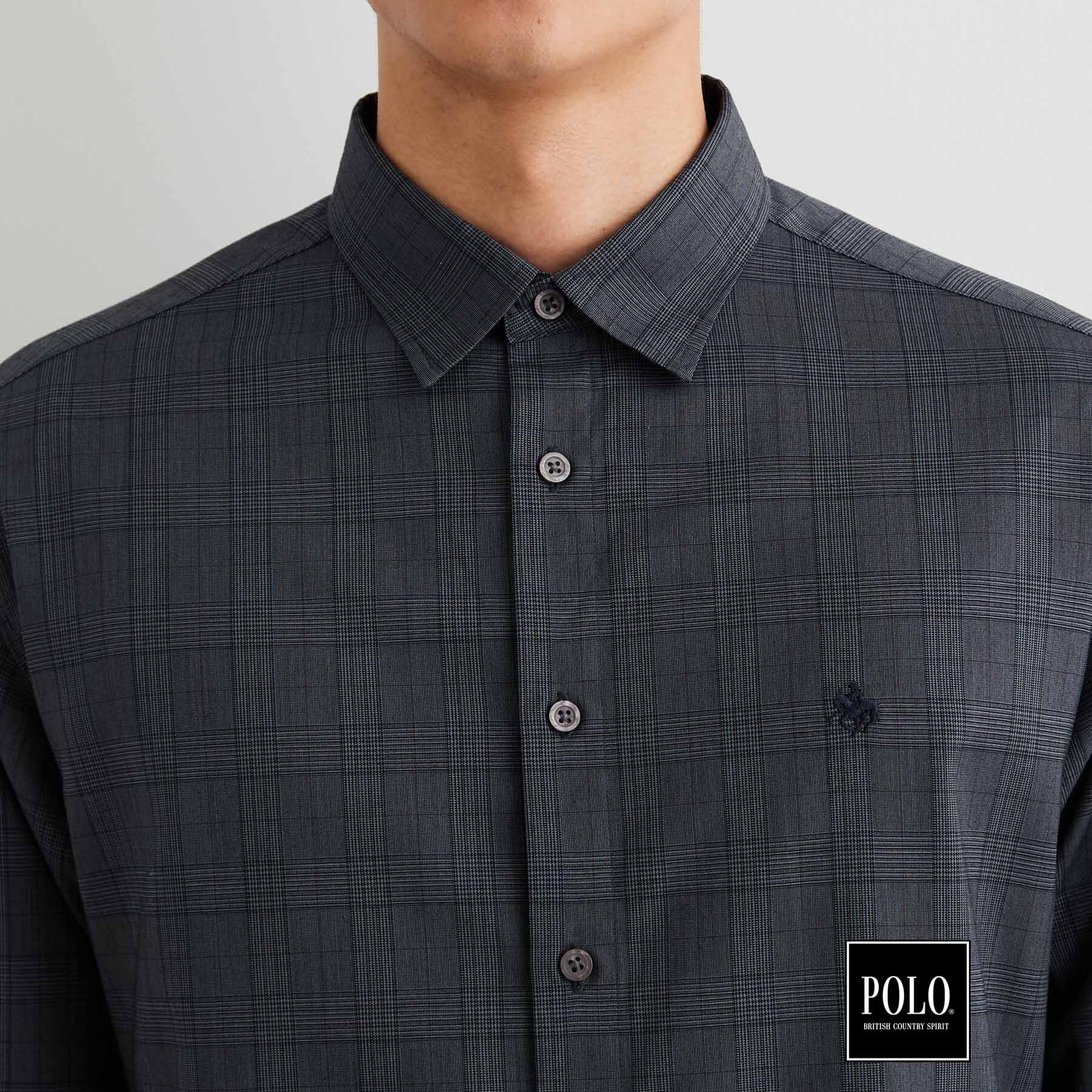 THE SHOP TK「POLO BCS/アソート長袖シャツ」|シャツ・ブラウス|