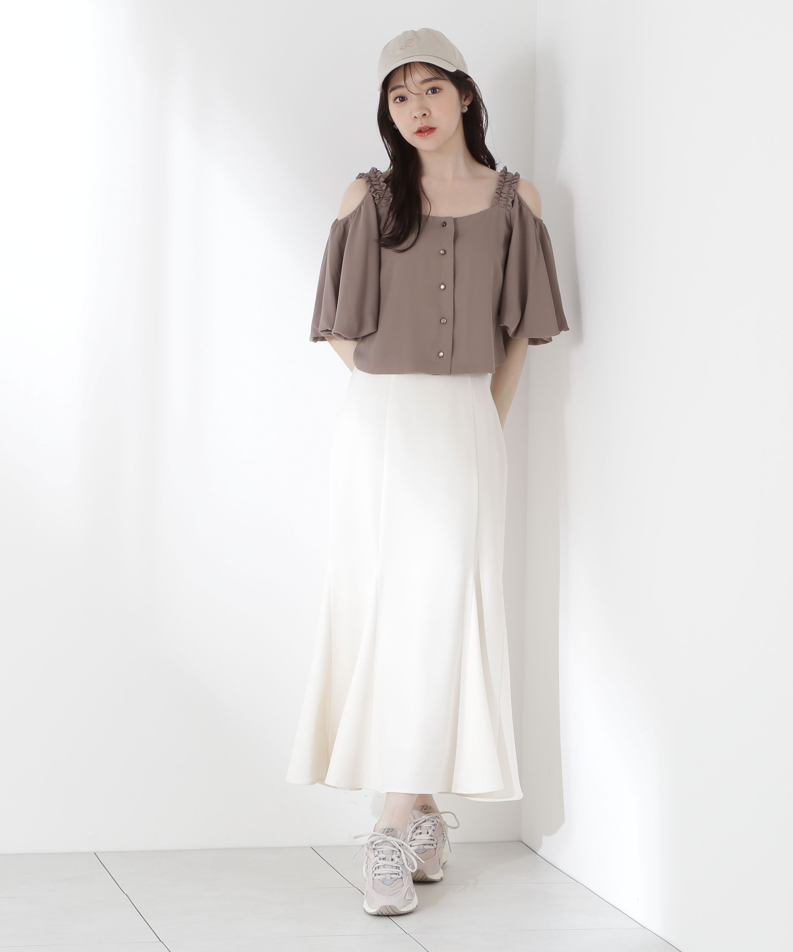 PROPORTION BODY DRESSING「フリルバルーンブラウス」|シャツ・ブラウス|