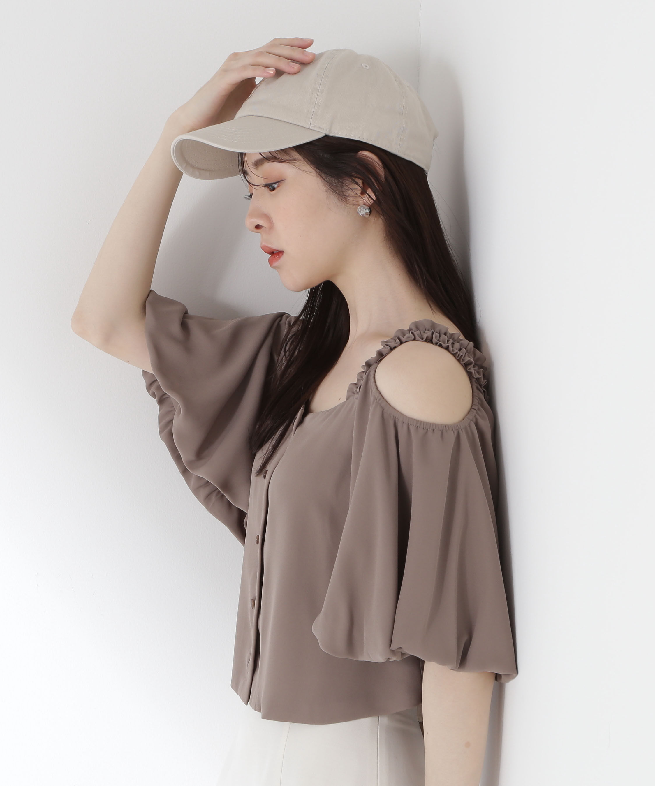 PROPORTION BODY DRESSING「フリルバルーンブラウス」|シャツ・ブラウス|