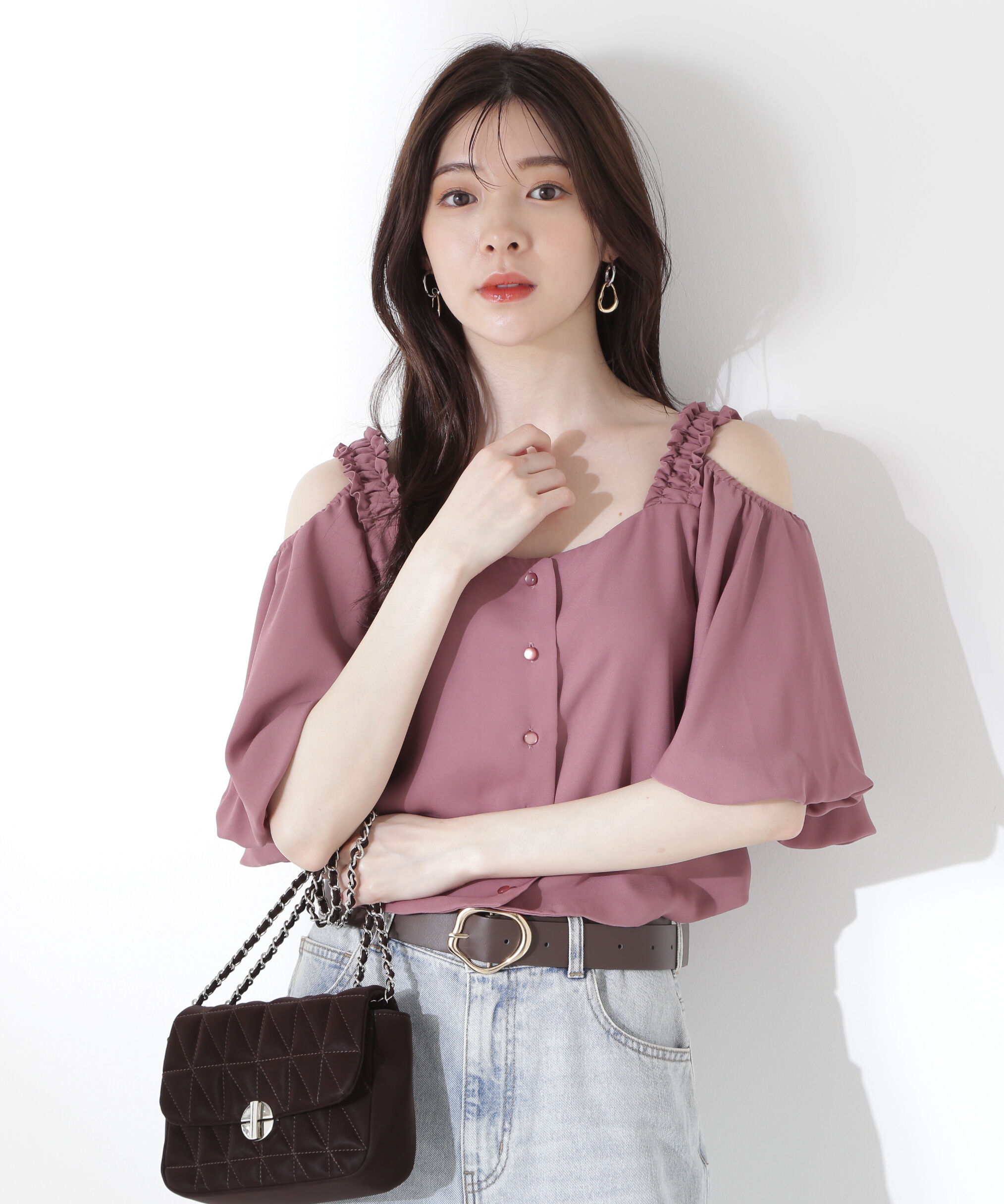 PROPORTION BODY DRESSING「フリルバルーンブラウス」|シャツ・ブラウス|
